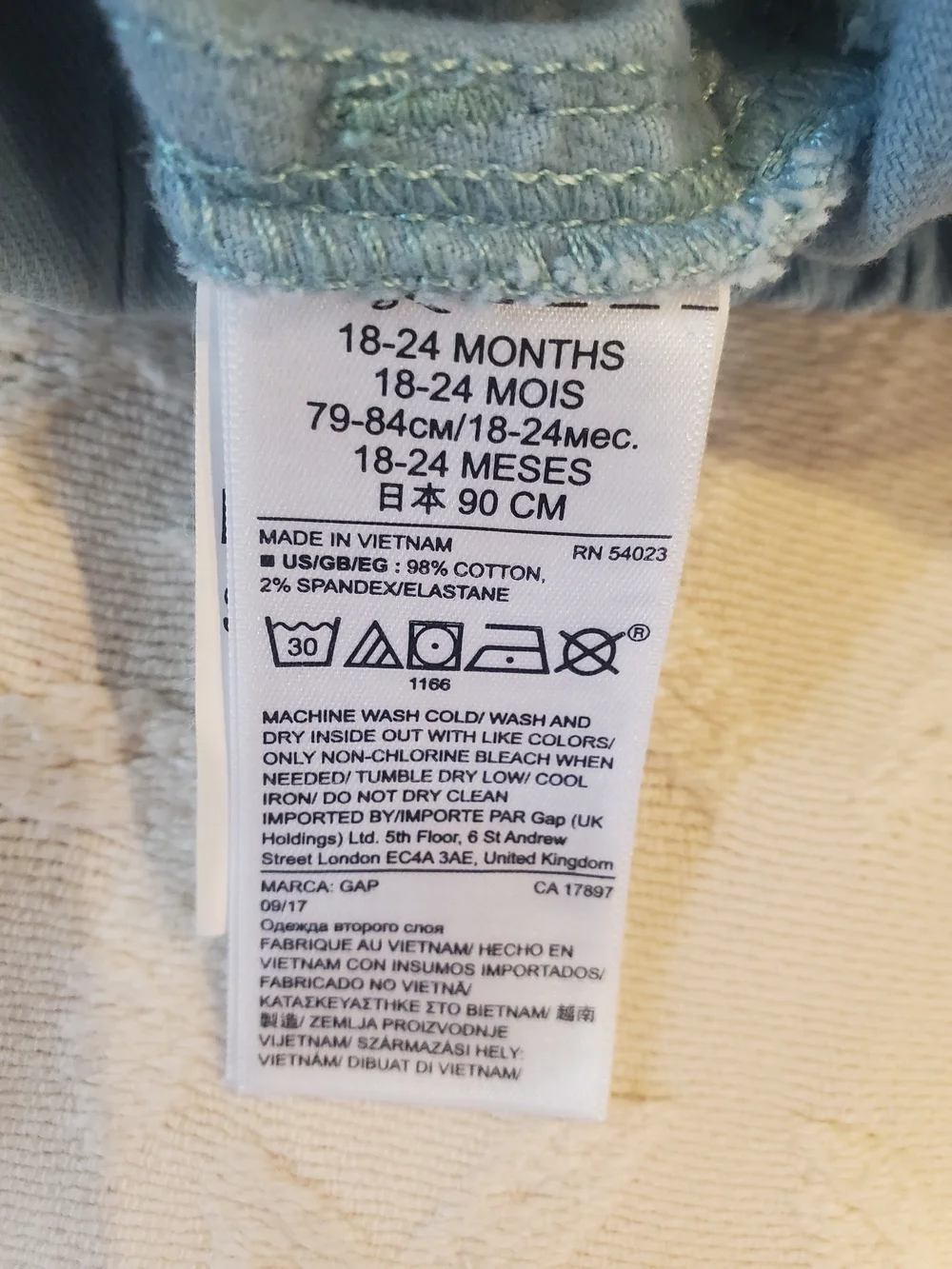 Baby Gap Stretchy Jeans